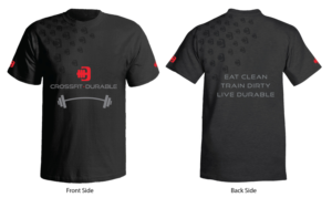 T-shirt Design by gregorytitus K for crossfit durable | Design: #12244136