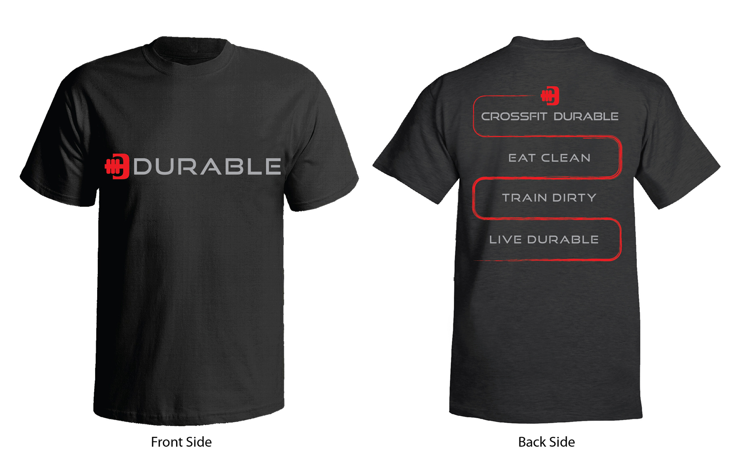 T-shirt Design by gregorytitus K for crossfit durable | Design #12279613