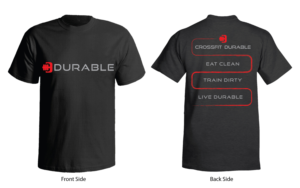 T-shirt Design by gregorytitus K for crossfit durable | Design: #12279613