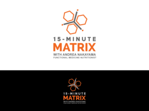 15-Minute Matrix (podcast logo/identity)