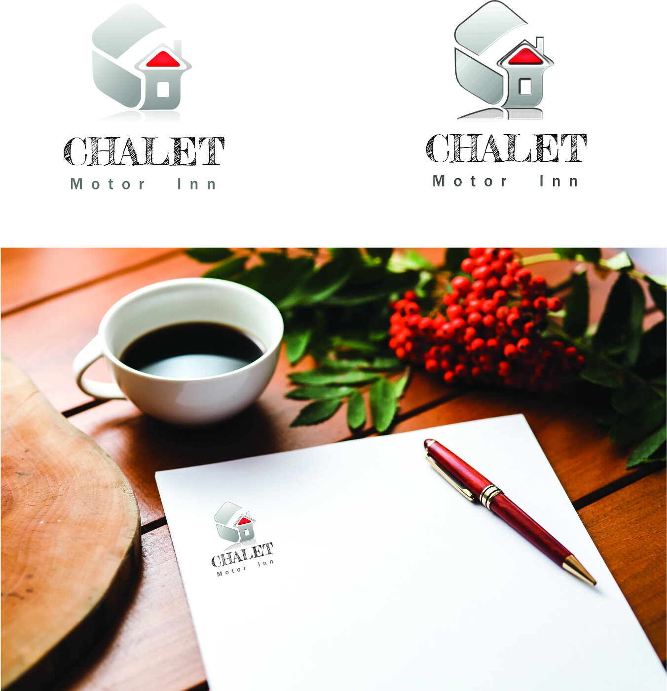 Logo-Design von J.Chamara Madushan für Chalet Motor Inn | Design #12194412