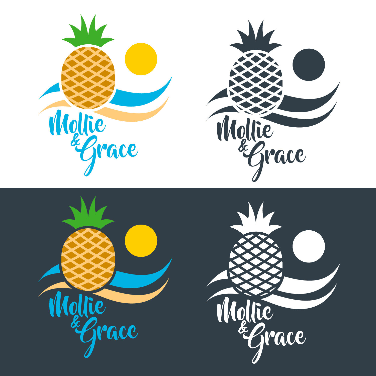 Logo Design by digitalwhatever for Mollie & Grace | Design #12228331