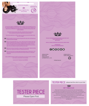 Packaging Design by ordelya.nicole for KUMARI HAIR | Design: #12267087