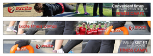 Banner Ad Design by ketoprofen for Excite Health and Fitness | Design: #2395203
