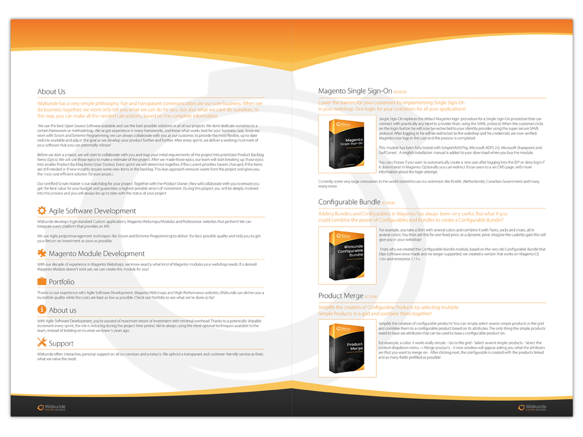 Diseño de Brochure por Pedrocca para Wizkunde B.V. | Diseño #2385709