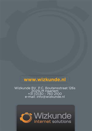 Design de Brochure par JCR pour Wizkunde B.V. | Design : #2386300