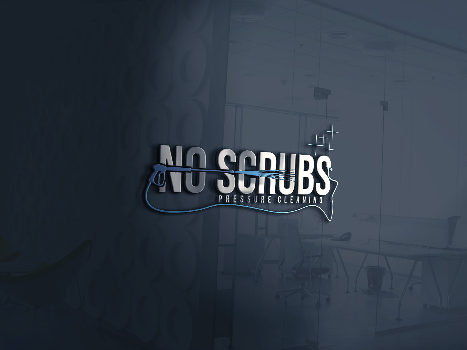 Design de Logo par MediaProductionArt pour No Scrubs Pressure Cleaning | Design : #12249446