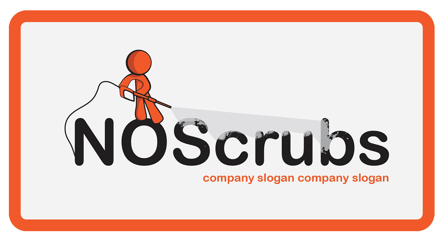 Diseño de Logo por LogomaT para No Scrubs Pressure Cleaning | Diseño #12234165