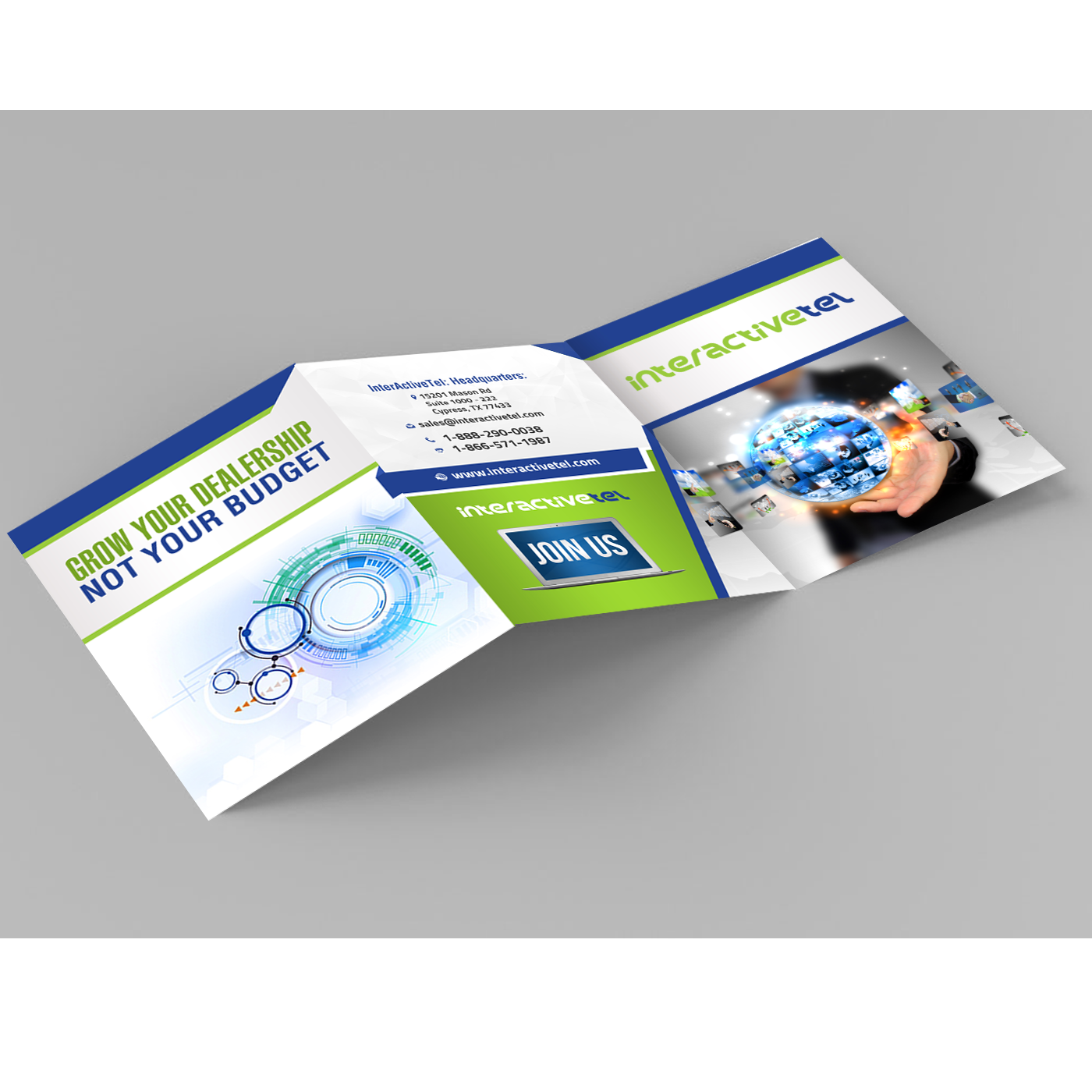 Flyer Design by creative.bugs for InterActiveTel | Design #12211670