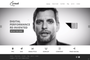 Web Design by pb for Croud | Design: #12271962