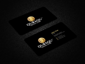 Visitenkarten-Design von alvinfadoil für QURAQU SUNTAN LOTION AND SUNSCREEN  | Design: #12203402