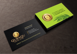 Design de Carte de Visite par Creations Box 2015 pour QURAQU SUNTAN LOTION AND SUNSCREEN  | Design : #12209598