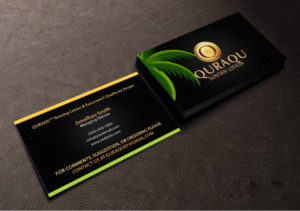 Design de Carte de Visite par Creations Box 2015 pour QURAQU SUNTAN LOTION AND SUNSCREEN  | Design : #12213155