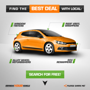 GUARANTEED! - Creation of Facebook Promotional Images (requires Photoshops to modify cars)