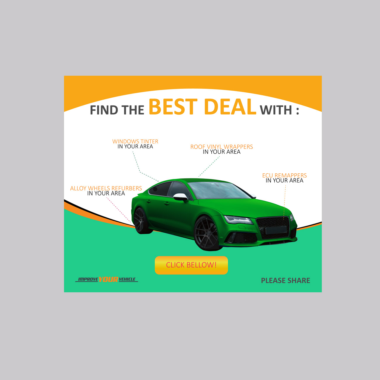 Graphic Design by BlangkonMan for ImproveYourVehicle | Design #12201397