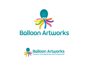 'Balloon Artworks'  plus 'Balloon Artworks, Custom centrepieces and sculptures' | Diseño de Logo por Nigel B