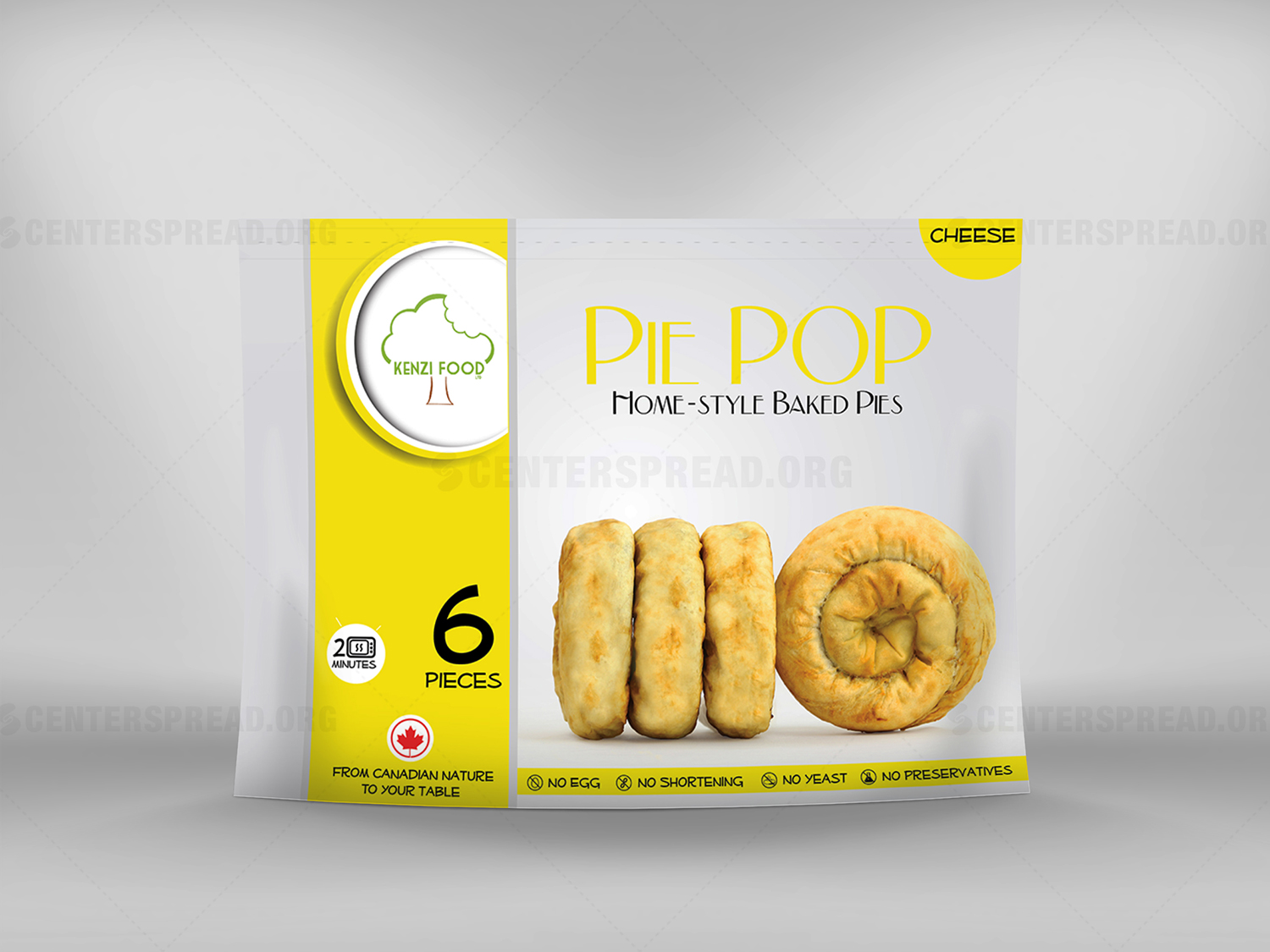 Design Emballage par CENTERSPREAD pour Kenzi Food Ltd | Design #12599362