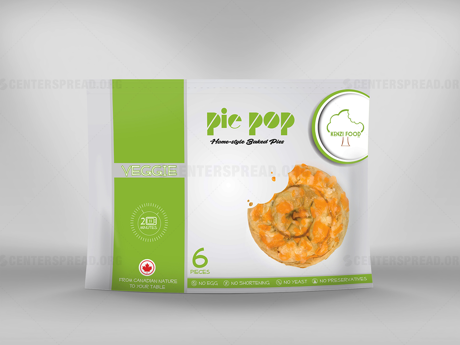 Design Emballage par CENTERSPREAD pour Kenzi Food Ltd | Design #12599396
