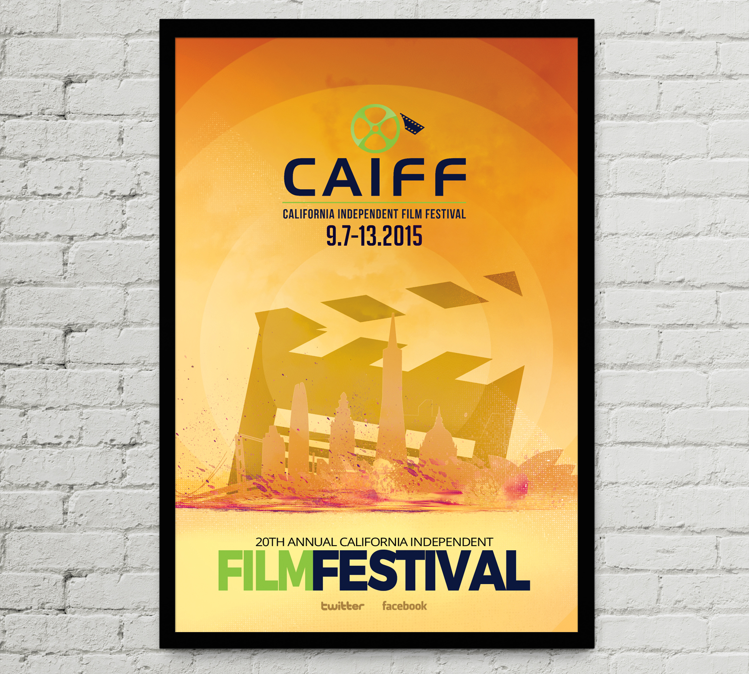 Design de Poster par Brian Ellis pour California Independent Film Festival | Design #12221336