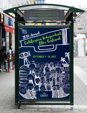 Poster Design by RoundYellow for California Independent Film Festival | Design: #12224894
