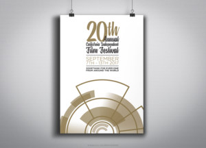 Poster Design by DLab™ for California Independent Film Festival | Design: #12287240