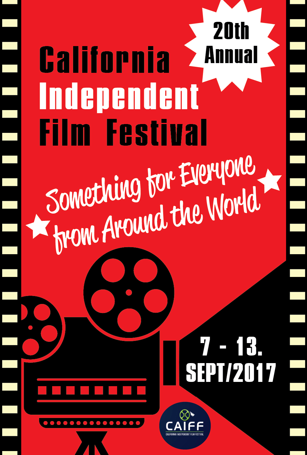Poster Design by Marina for California Independent Film Festival | Design #12250703