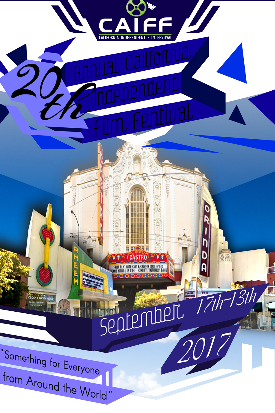 Poster Design by Vion for California Independent Film Festival | Design #12224855