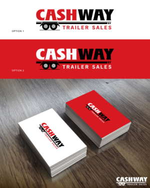 Cashway Trailer Sales  | Diseño de Logo por MoonFeather