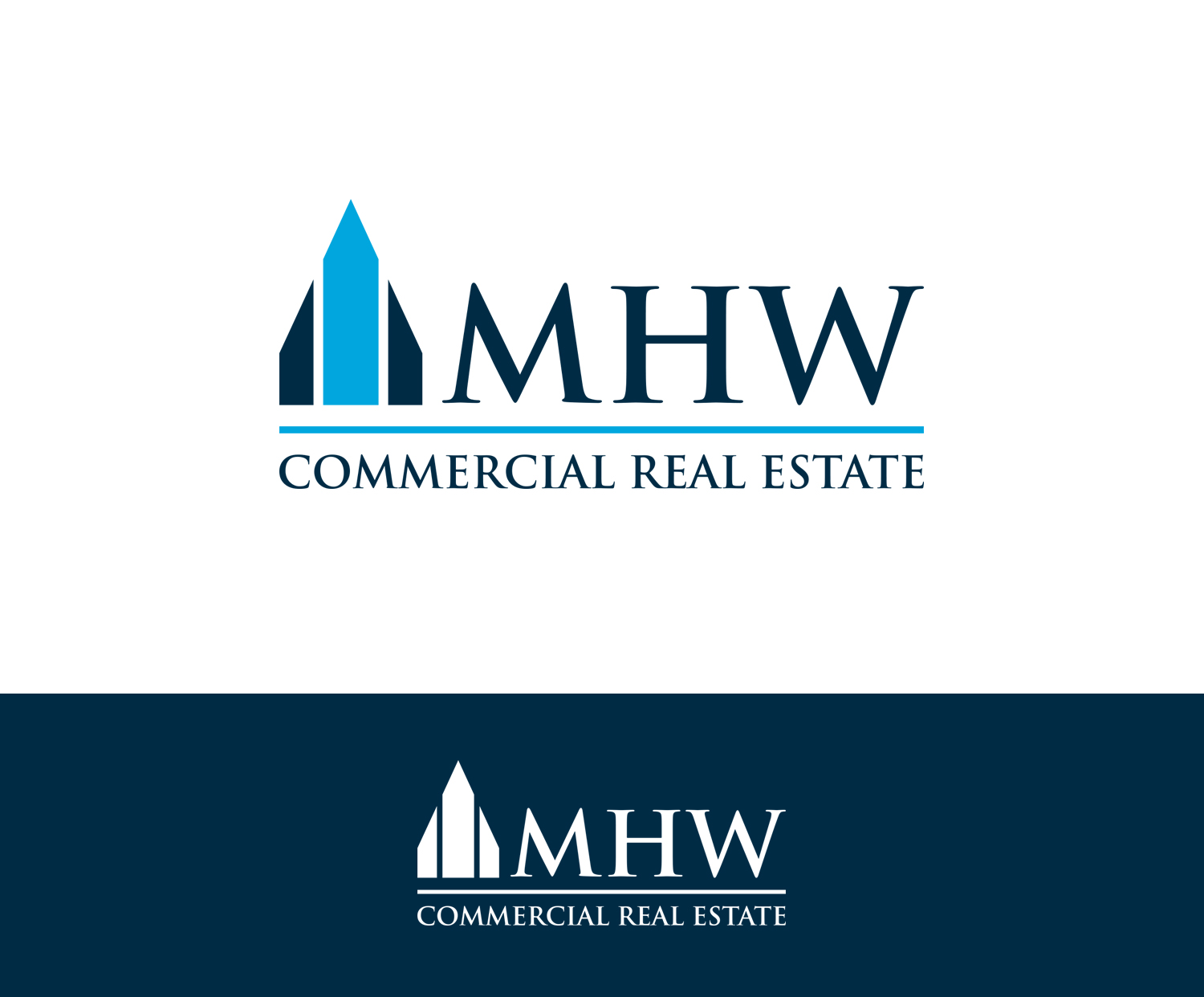 Logo Design by Grapismo Brand Studio for MHW Real Estate, Inc. | Design #12408132