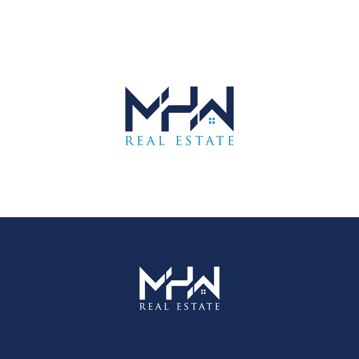 Logo Design by Salina R for MHW Real Estate, Inc. | Design #12220450