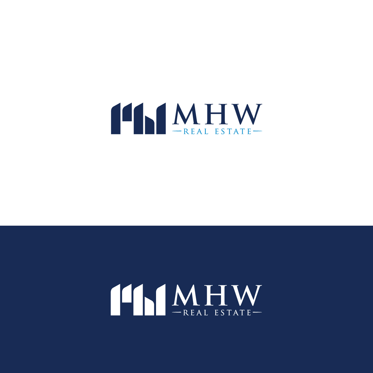 Serious, Professional, Real Estate Logo Design for MHW Commercial Real Estate (and it must