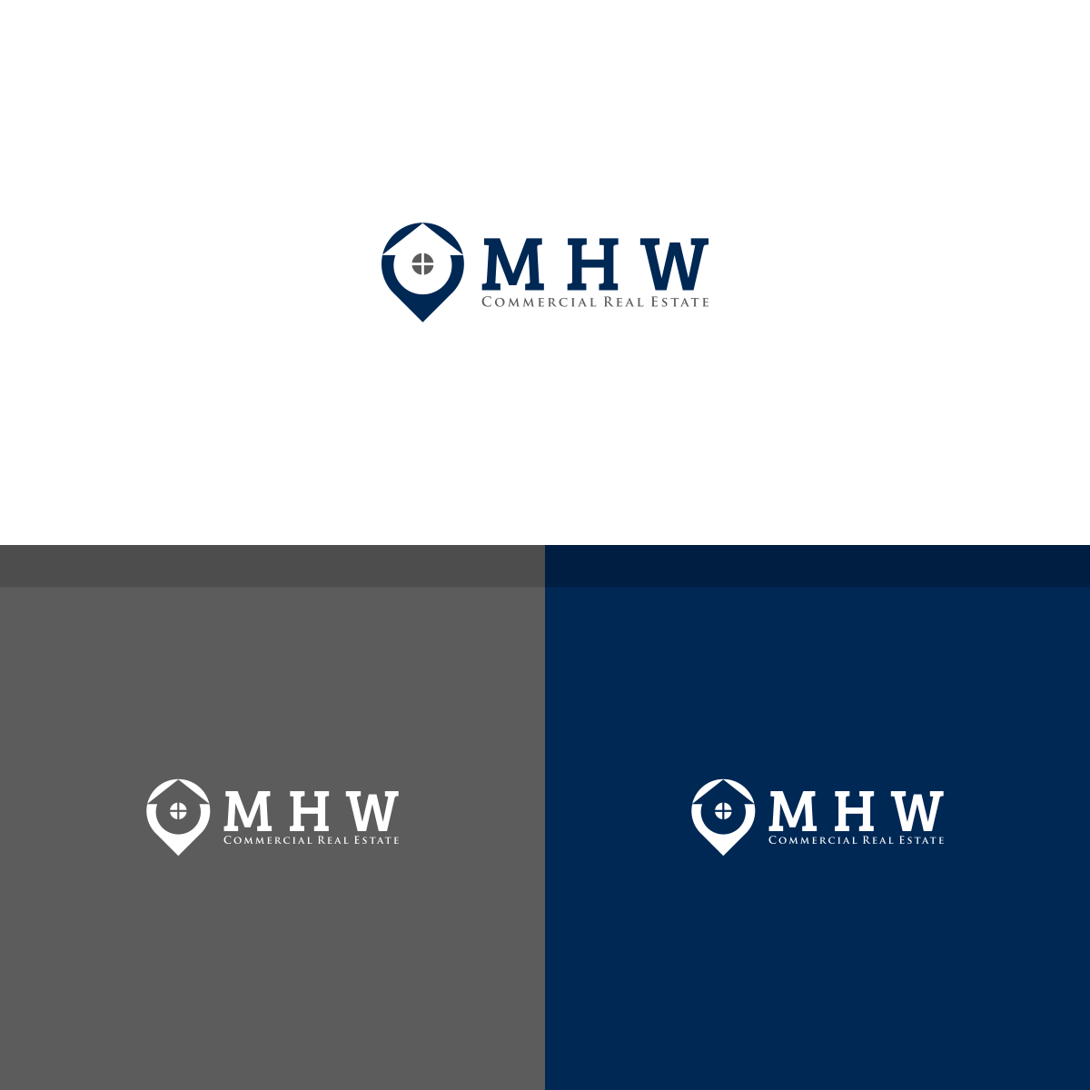 Logo Design by kh1d1r for MHW Real Estate, Inc. | Design #12425093