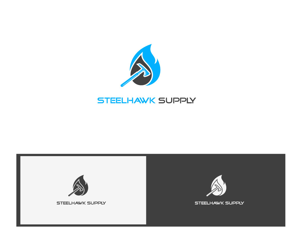 Logo Design by Pram Shaw for Steelhawk Supply | Design #12208068