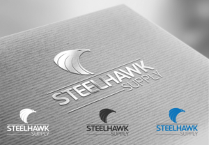 Logo Design by FerTouch Arts for Steelhawk Supply | Design: #12203308