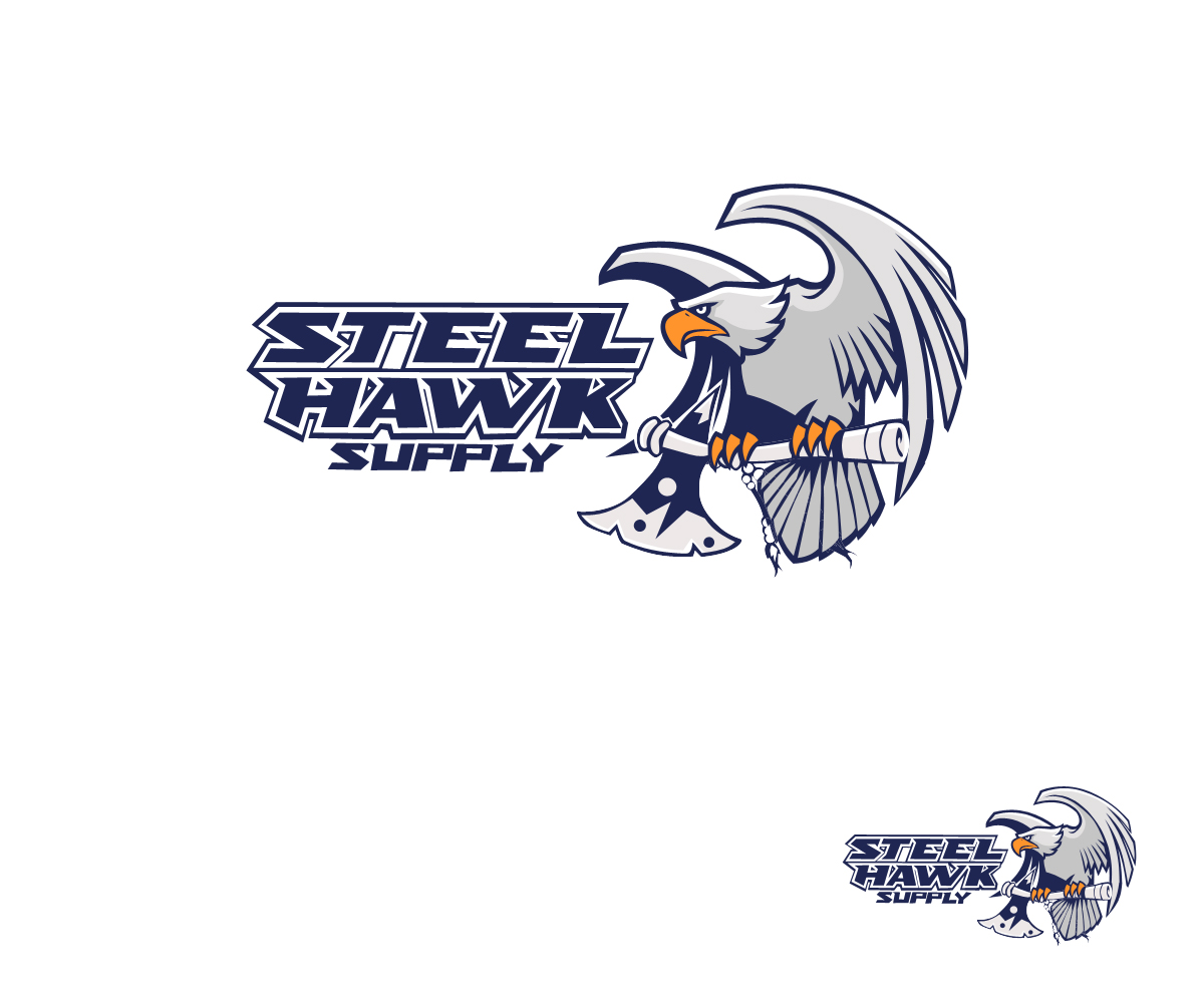 Logo Design by EA Designs for Steelhawk Supply | Design #12205049