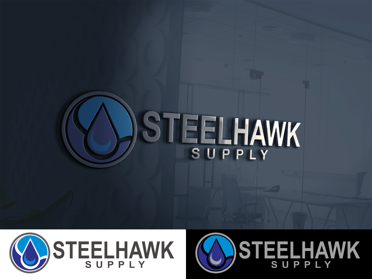 Diseño de Logo por Saef Saef para Steelhawk Supply | Diseño #12209324
