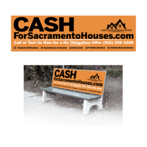 Bench Advertisement - We Buy Houses Design Needed | Schreibwaren-Design von see why