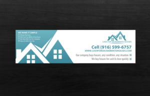 Bench Advertisement - We Buy Houses Design Needed | Design de Papeterie par chandrayaan.creative