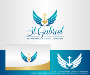 Logo Design by alvinnavarra for St. Gabriel the Archangel Church | Design: #12238363