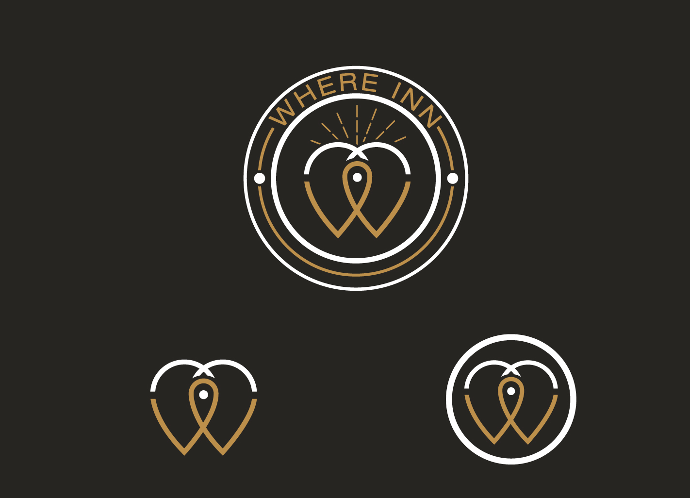 Logo Design by creative.bugs for Where Inn | Design #12210328