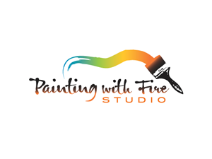 Painting with Fire Studio | Logo Design by Buck Tornado