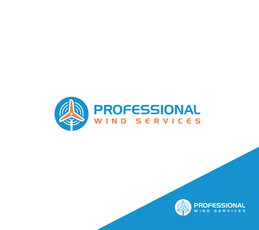 Logo Design by ecorokerz for Professional Wind Services | Design #12259609