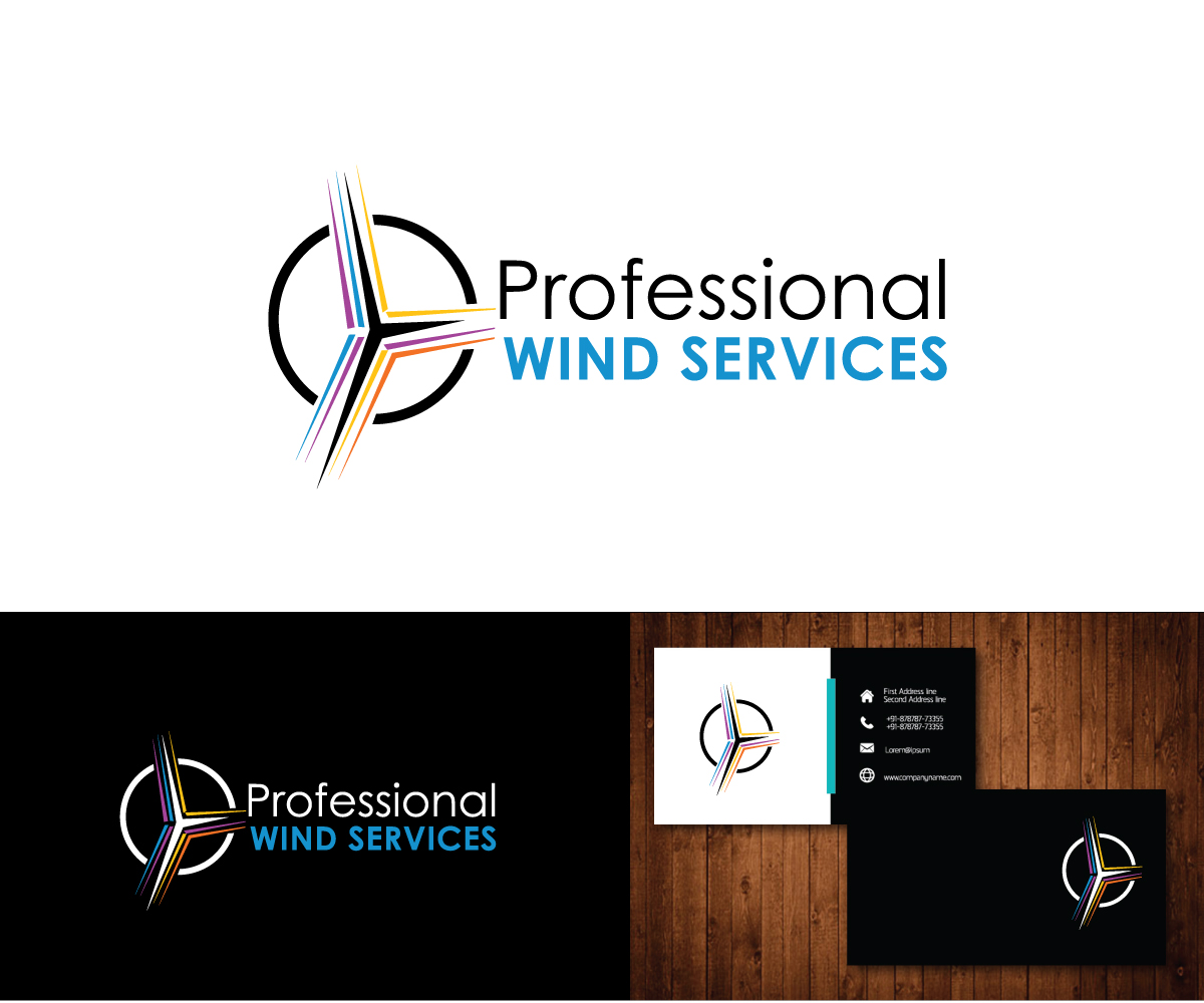 Logo Design by e-graphics for Professional Wind Services | Design #12259659
