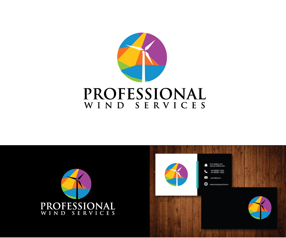 Logo Design by e-graphics for Professional Wind Services | Design #12259661