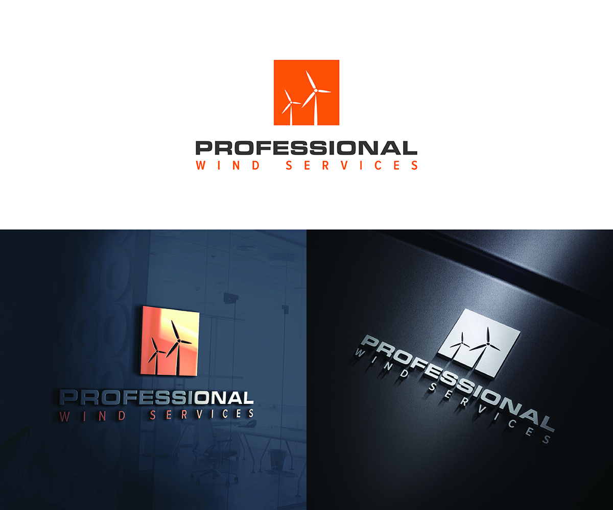 Logo Design by eMARK for Professional Wind Services | Design #12264837