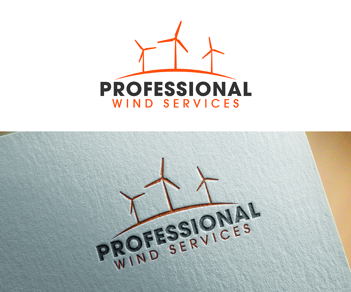 Logo Design by eMARK for Professional Wind Services | Design #12264841