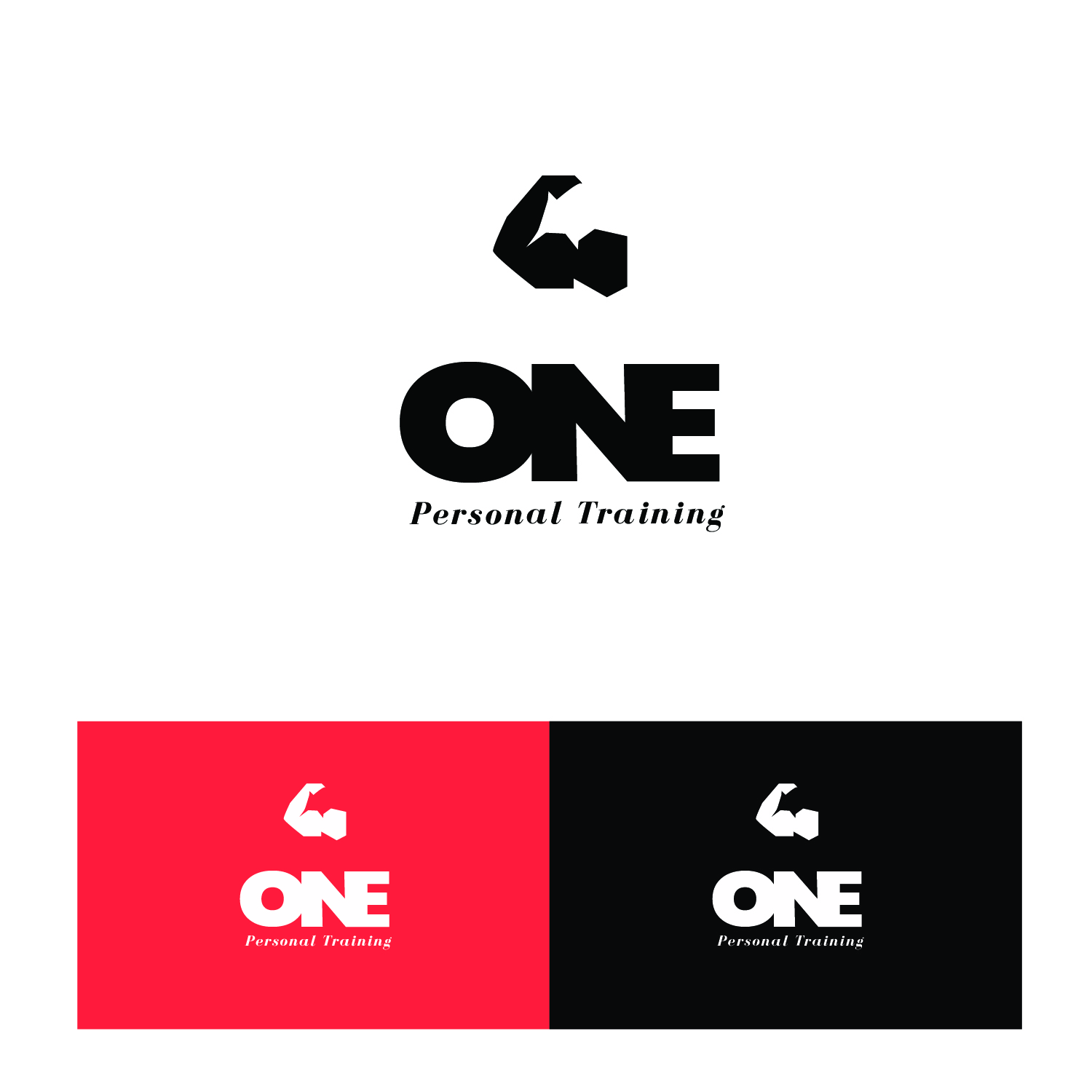 Diseño de Logo por TEN Studio para Healthclub One | Diseño #12215182