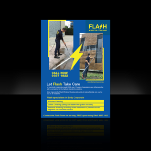 Flyer Design by M K G for Flash Window Cleaning | Design: #12234716