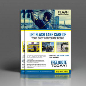 Flyer Design by creative.bugs for Flash Window Cleaning | Design: #12219732