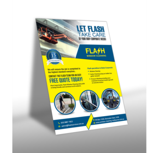 Flyer Design by creative.bugs for Flash Window Cleaning | Design: #12221188